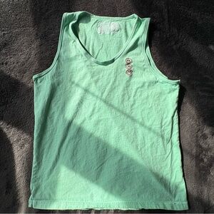 Dutch Bros Mint Green Tank Top